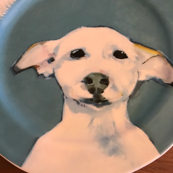 Anthropologie/SallyMuirDog-A-Day Plates - Red - Picture 4 of 14